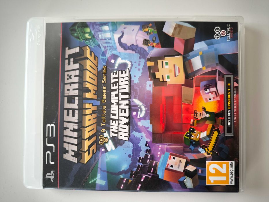 Minecraft Story Mode A telltale series The Complete Adventure PS3 ПС3