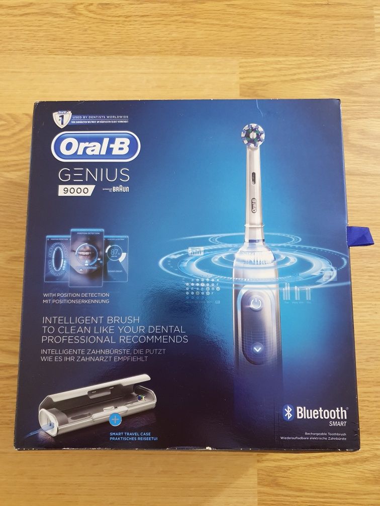 Periuta de dinti electrica Oral-B Genius 9000, SmartRing, 6 programe