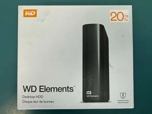 WD Elements 20TB Новый! desktop external hdd.