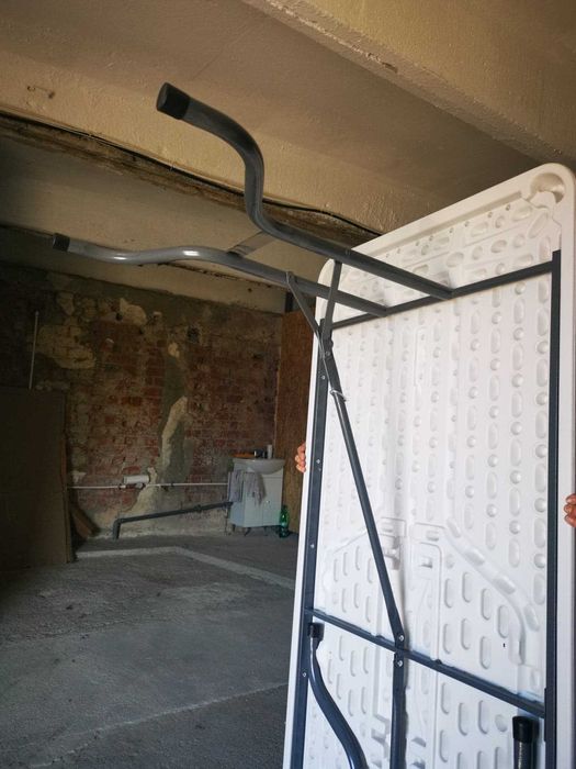 Masa dreptunghiulara, plastic, pliabila, catering, nunti, evenimente