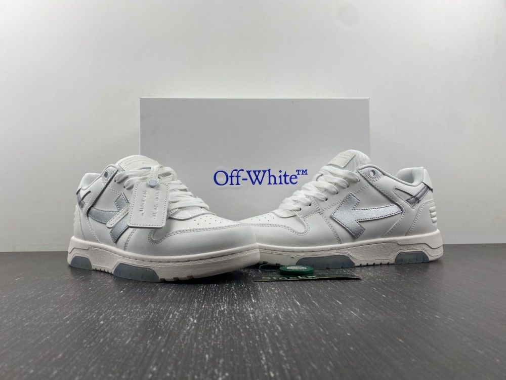 Off-White Out of Office "White Silver"
