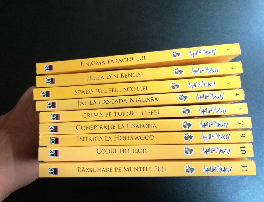 Carti seria Agatha Mistery- 9volume