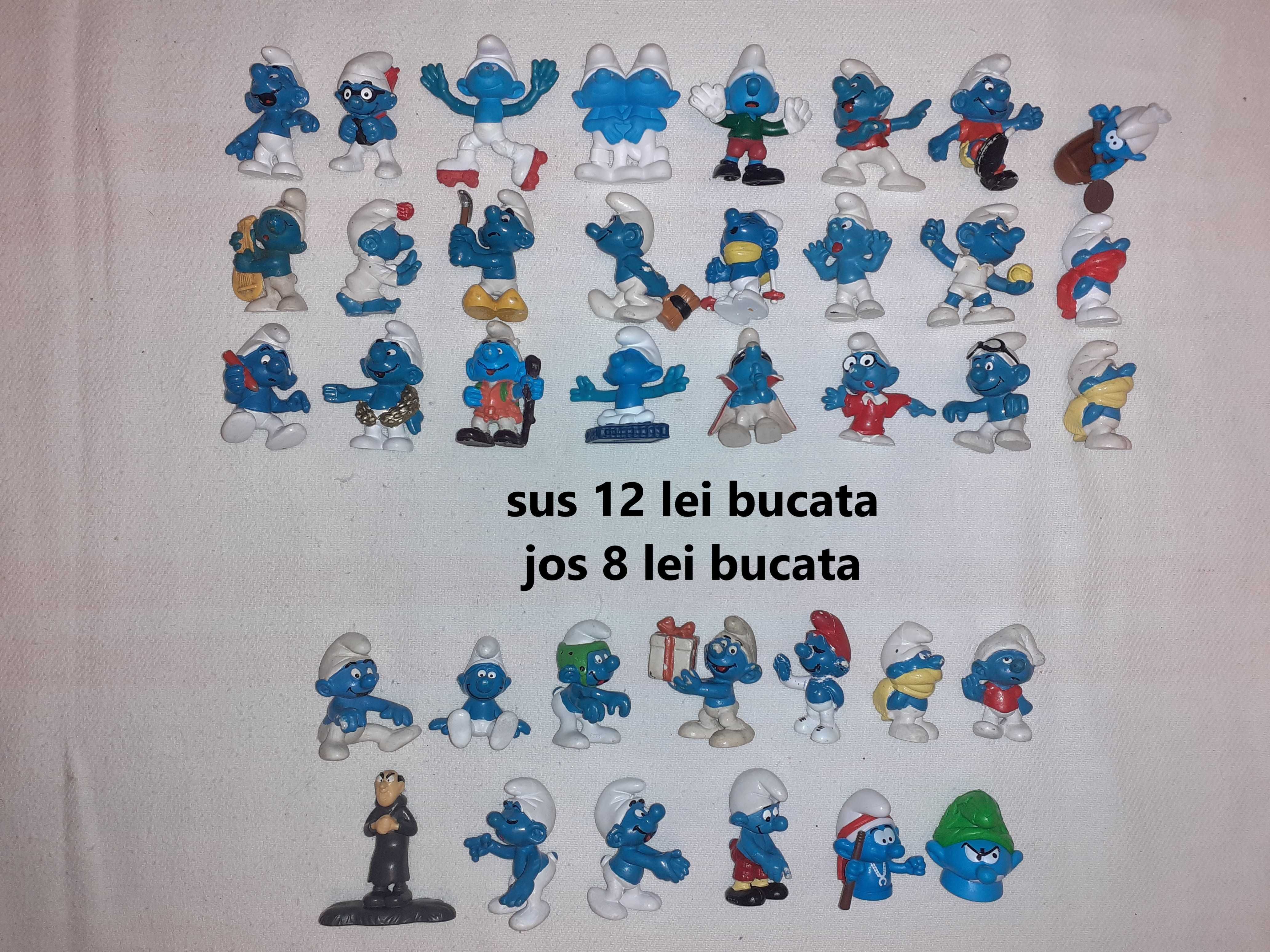 jucarii Strumfi figurine