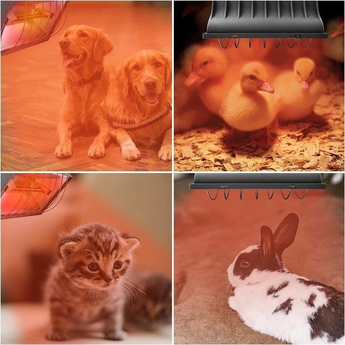 НОВА! Инфрачервена отоплителна лампа 175W двустепенно регулиране