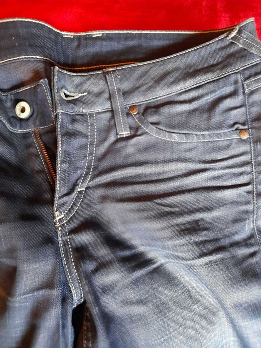 Blugi dama, jeans skinny marca Mustang bleumarin, marimea 36 S- ca noi