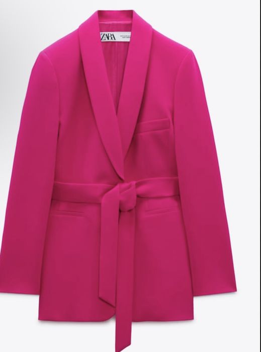 Сако Zara цвят фуксия