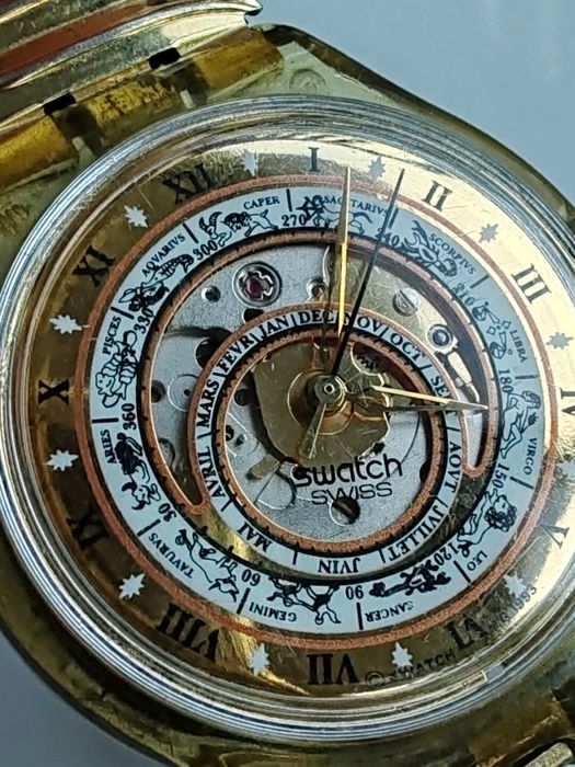 Ceas Swatch Zodiac Automatic 36,5 mm Funcționează excelent!