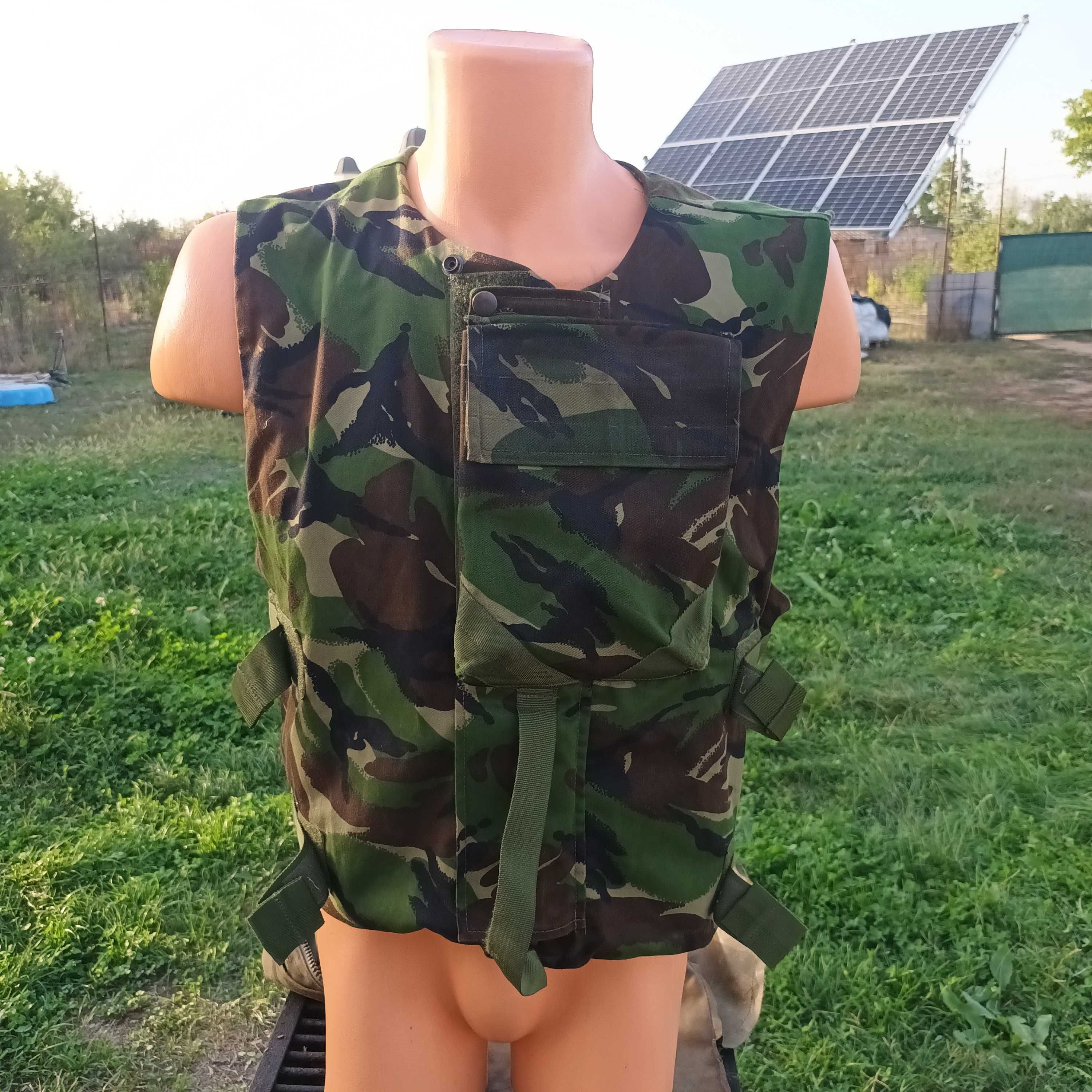 Cover, body armor, Woodland DPM