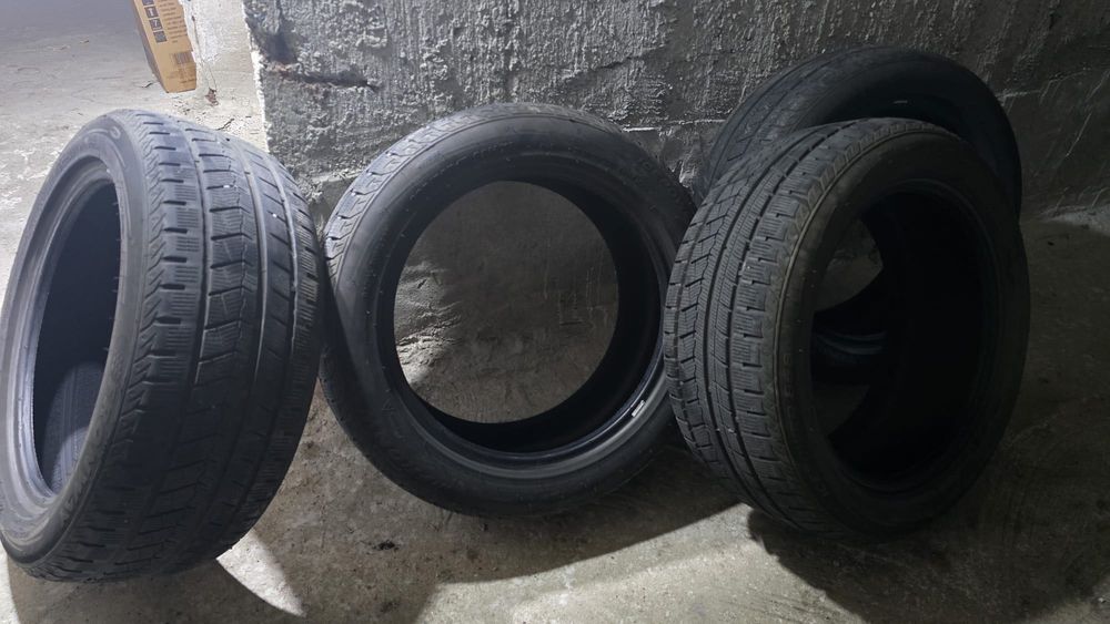 Anvelope iarna folosite  un sezon