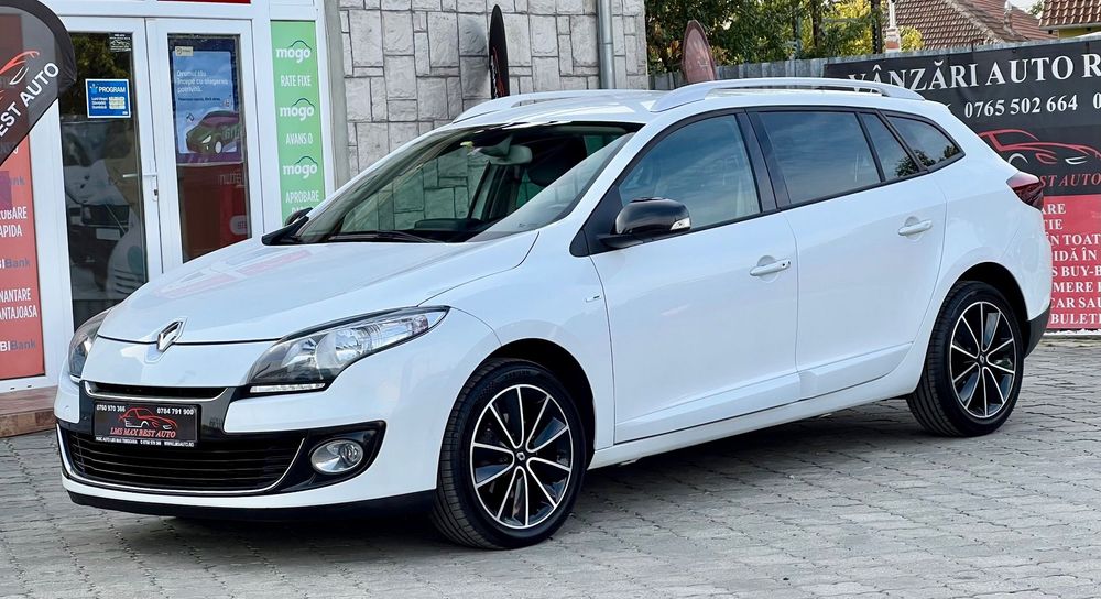 Renault Megane Bose Edition AN 2014 1,5 DCI 110 C.P EURO 5 Alb Perla