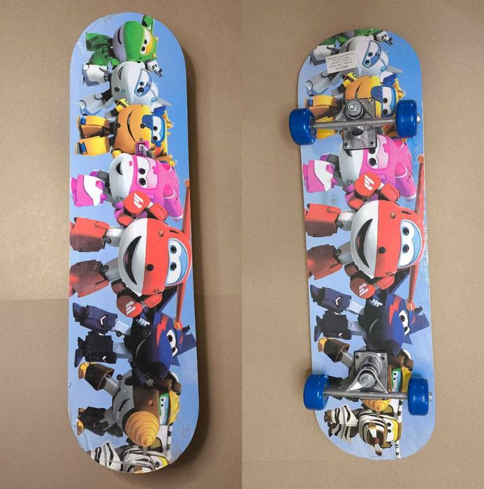Скейтборд детский| Новый скейт для детей | Яркий дизайн Super Wings