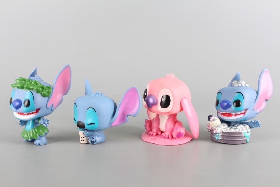Комплект фигурки Stitch, Стич  - 4 броя