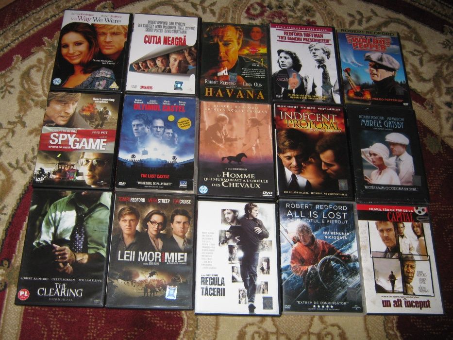 ROBERT REDFORD,JEREMY IRONS,Pierce Brosnan,Patrick SWAYZE,dvd filme ro