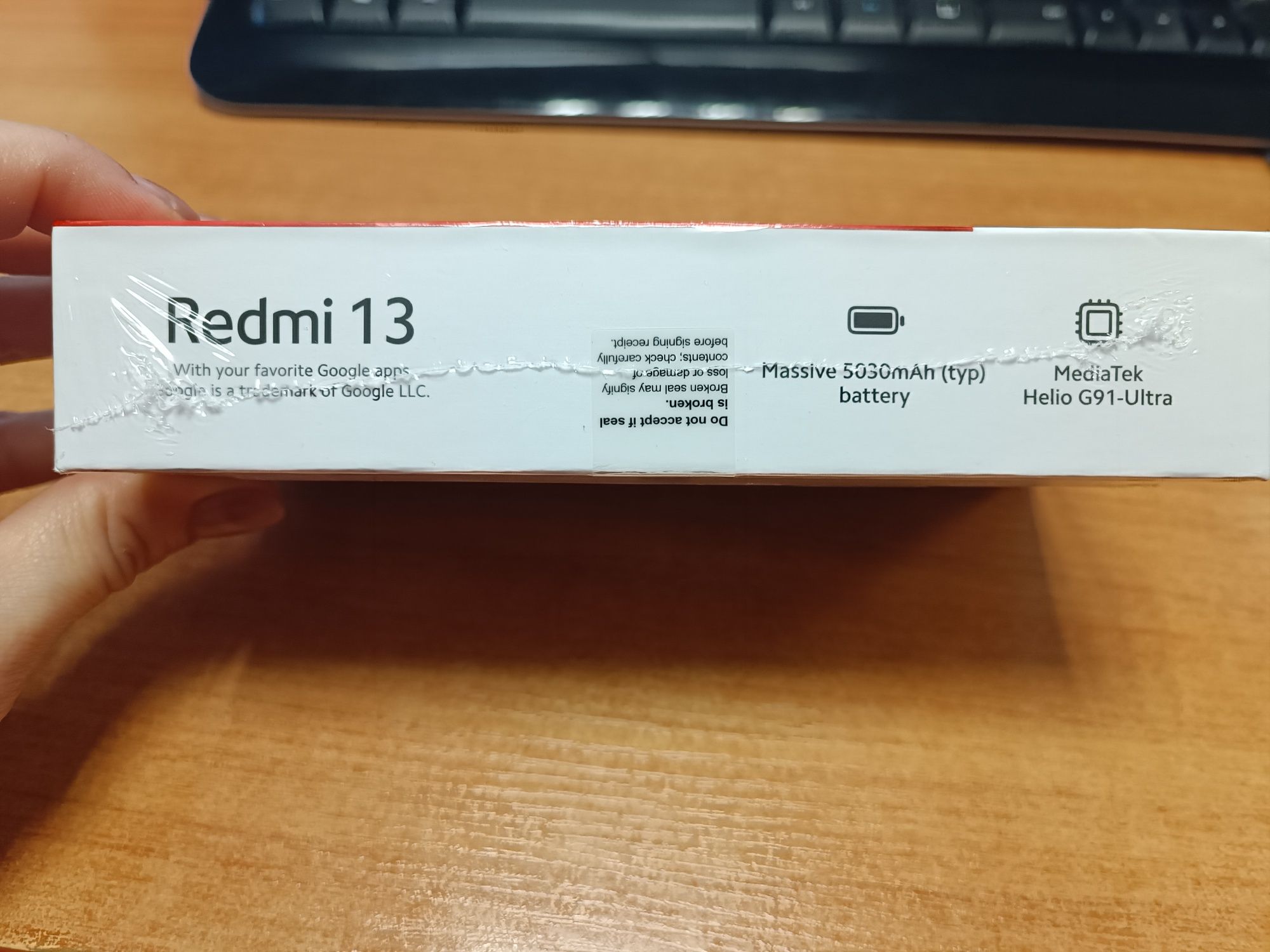 Redmi 13 6gb RAM 128gb Pearl Pink