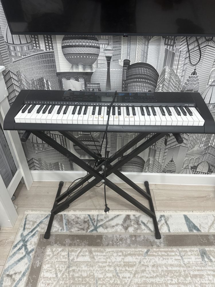 Синтезатор casio CTK-1200 сатылады. Продается синтезатор casio