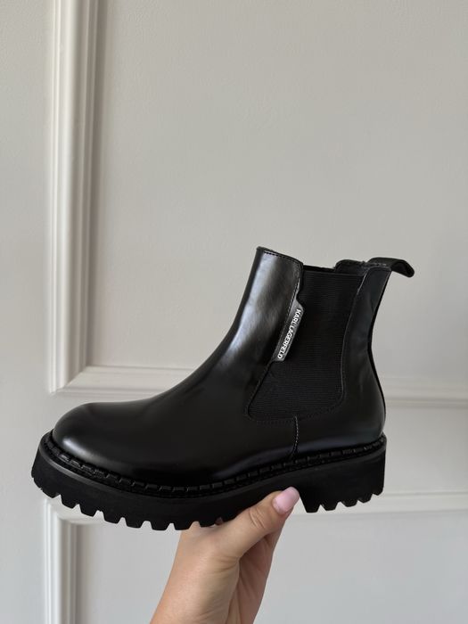 Боти от естествена кожа Karl Lagerfeld