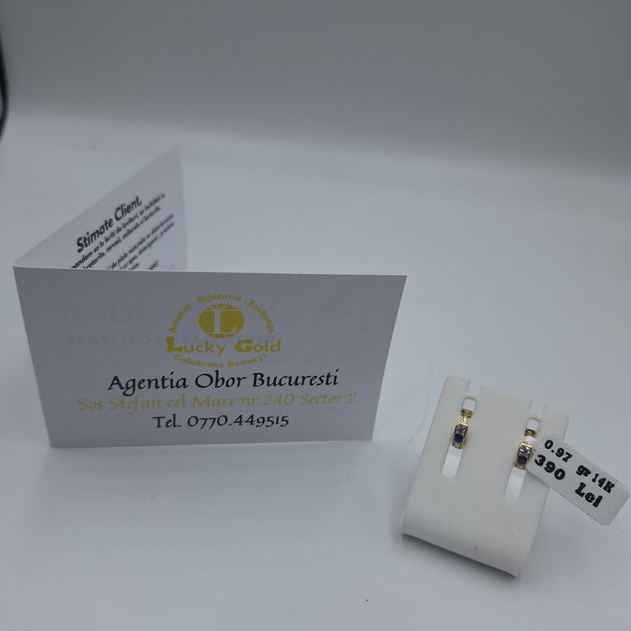 Cercei Aur 14K 0.97Gr #47060