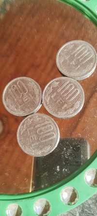 Vând monede de 100 lei cu capul lui Mihai viteazul  din  1992 și 1994