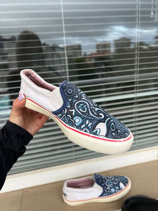 Цветни дамски мокасини