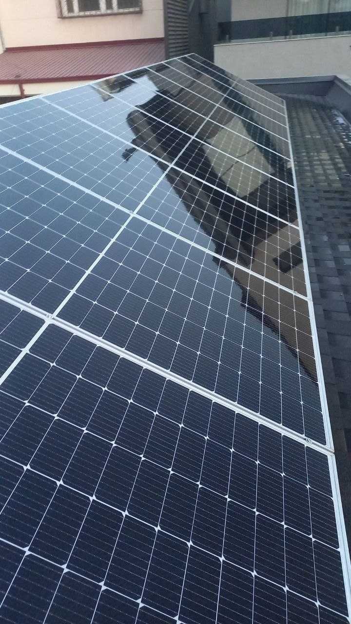 Клининг солнечные панели, обслуживание солнечные панели