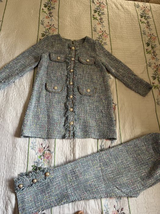 Твидовый двойка 42/44 размер