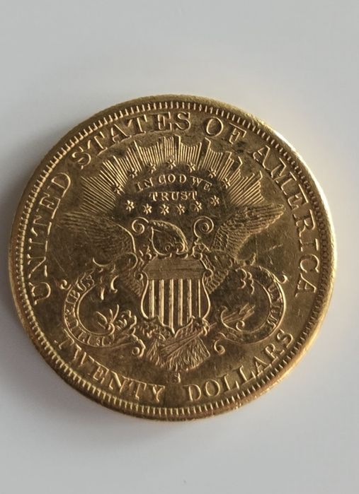 Moneda aur 20 Dollars 1885