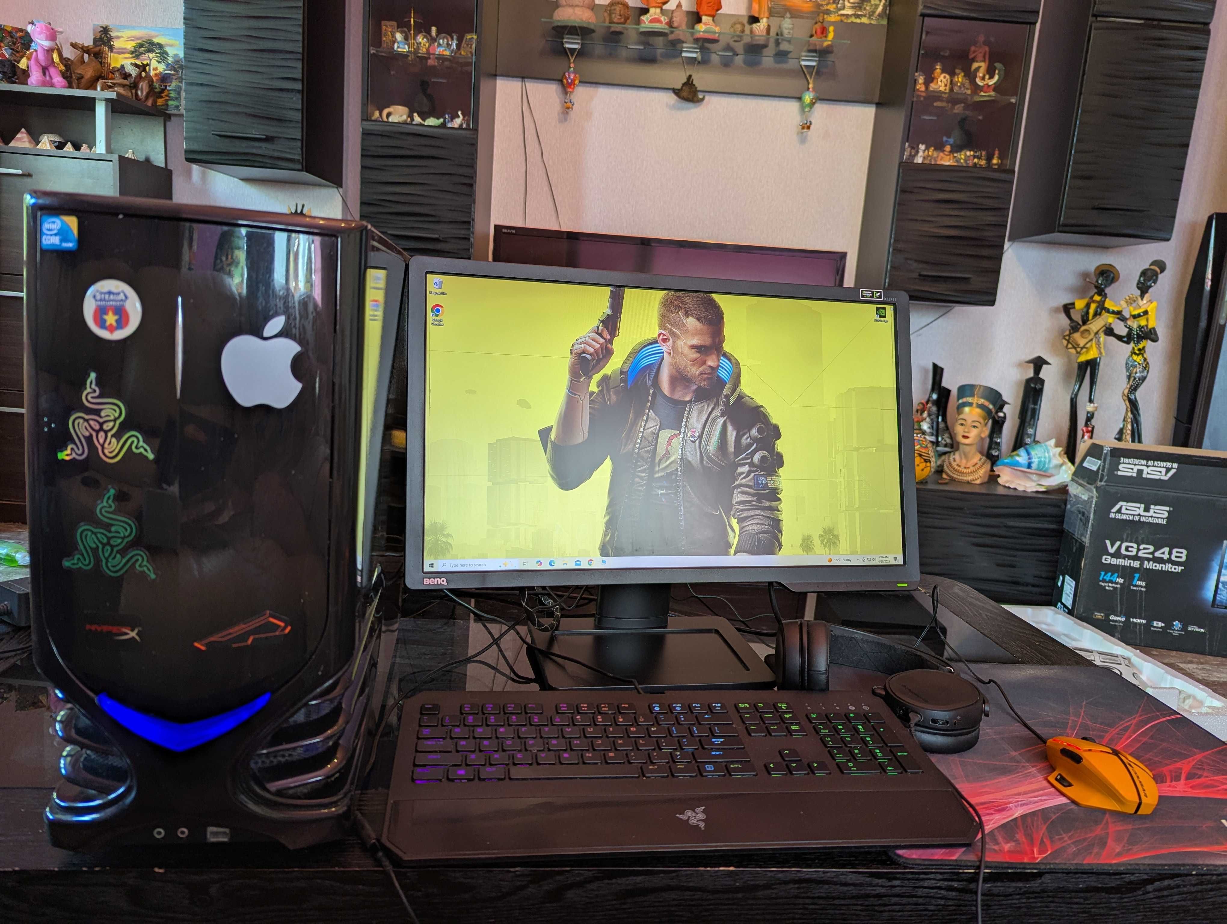 PC Gaming complet cu periferice si piese noi (accept testarea la mine)