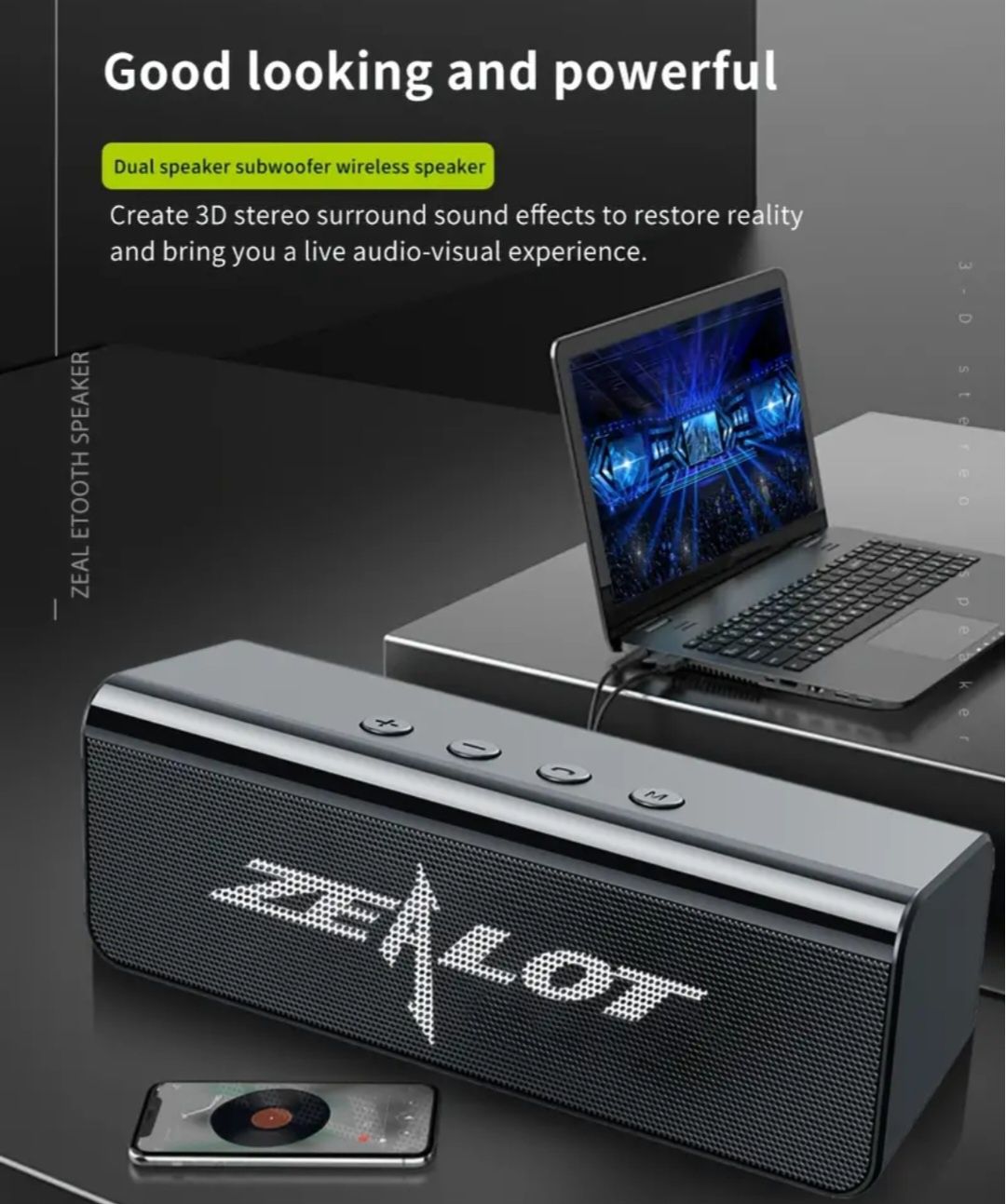 Boxa Bluetooth Zealot S31