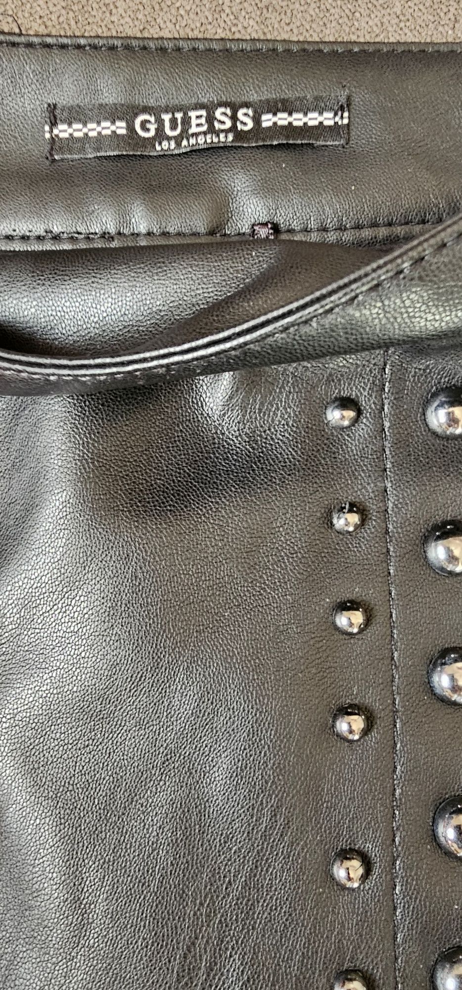 Fusta imitatie piele-Guess