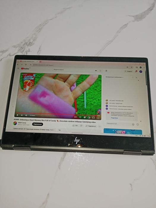 Продам оригинал ноутбук сенсорный HP Envy X 360 в отличном рабочем