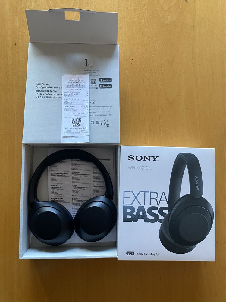 Стерео слушалки SONY WHXB910NL