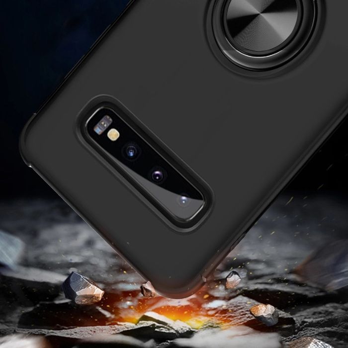 Husa cu magnet si inel pentru Samsung S8 Plus , S10e