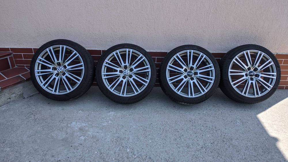 Set jante Wheelworld 225 40 R18 cu anvelope DOT 1122