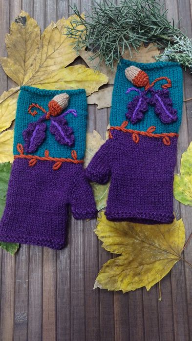 Дамски ръкавици без пръсти