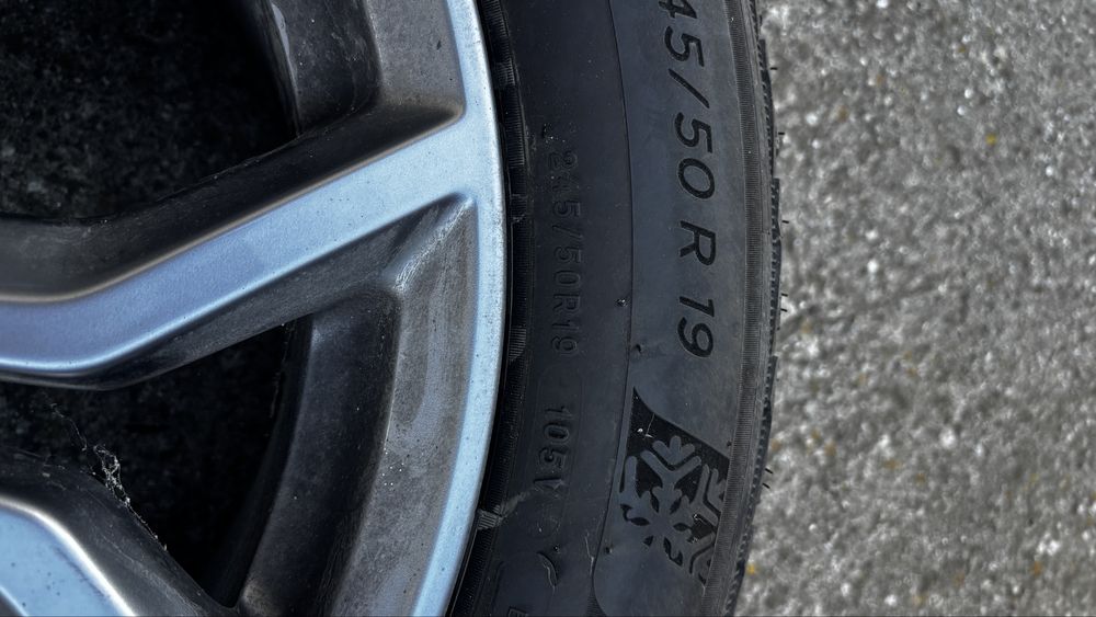 Set cauciucuri iarna + Jante -BMW X 4 - 245 / 50 R19 ( aprope noi)