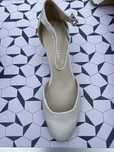 Pantofi albi mireasa 39