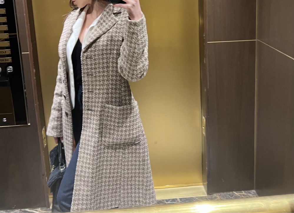 Палта Alpaca с естествен косъм лисица и палто zara