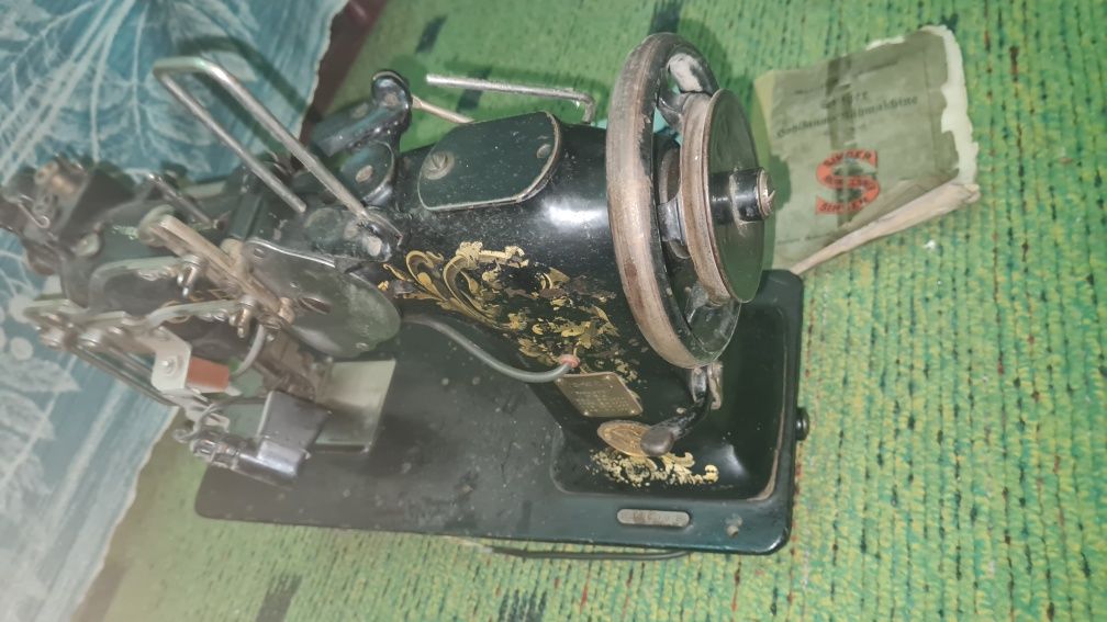 Zinger двухигольная швейная машинка