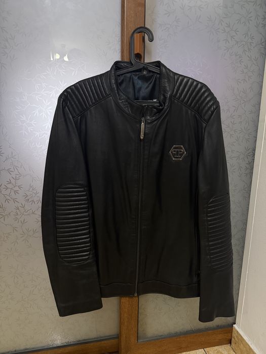 Geaca piele naturala Philipp Plein