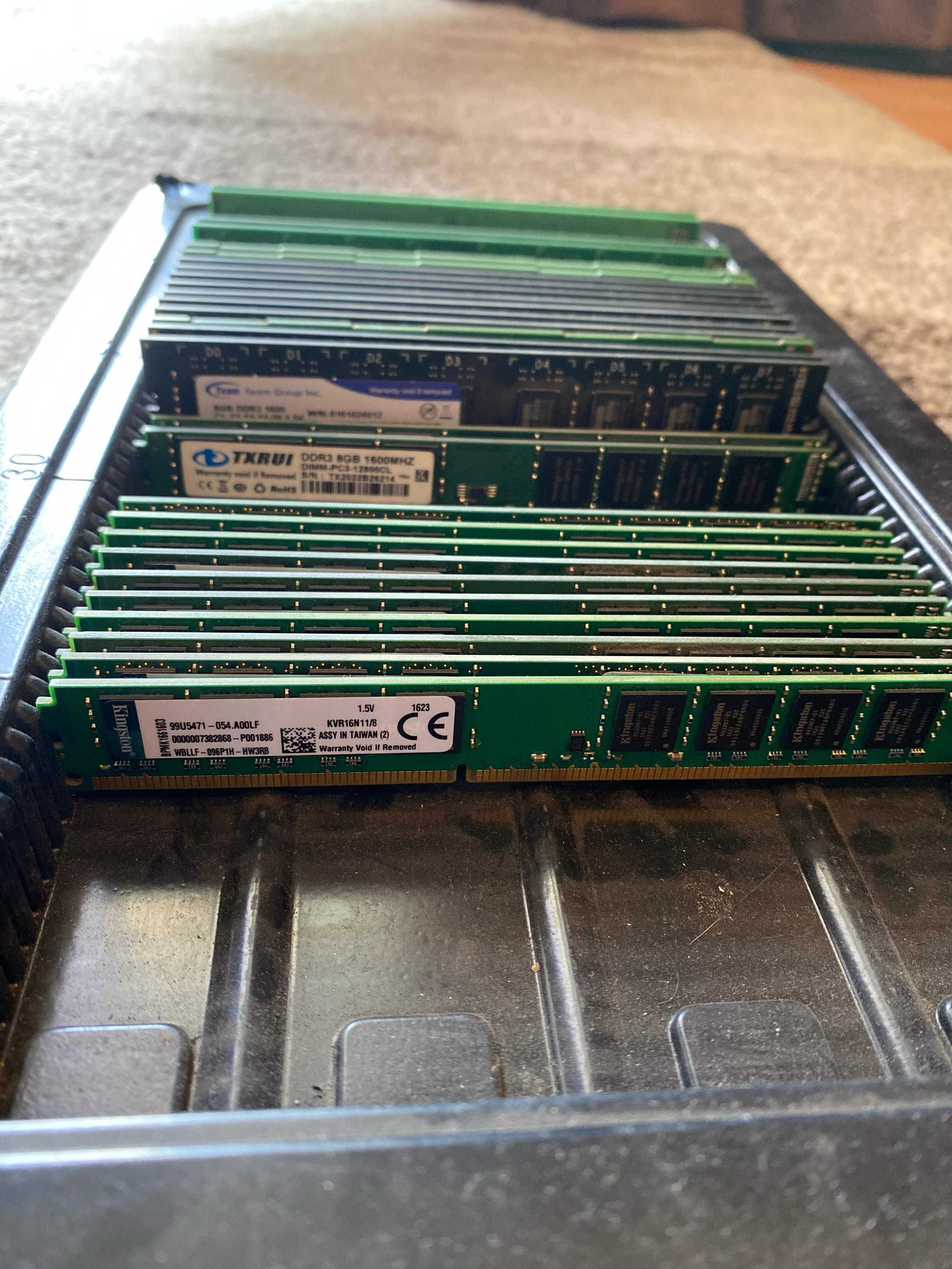Продам ОЗУ DDR3 для ПК компьюера 8GB - 4GB -  1GB