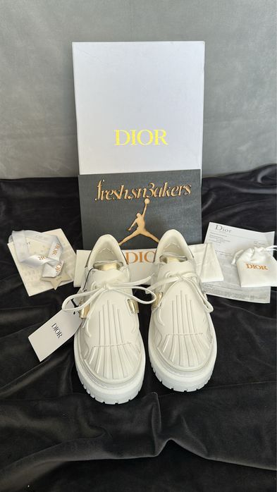 Dior Id White Calfskin (size 37)