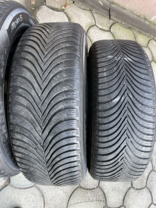 Jante otel 5x112mm, anvelope iarna 215/60 R16, VW, Audi, Seat, Skoda!