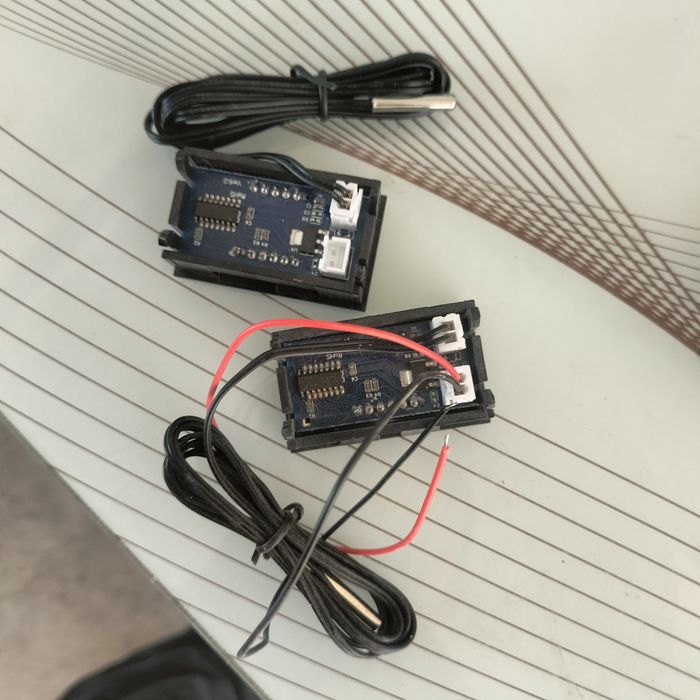 Термометр цифровой Led (DS5-12 вольт)