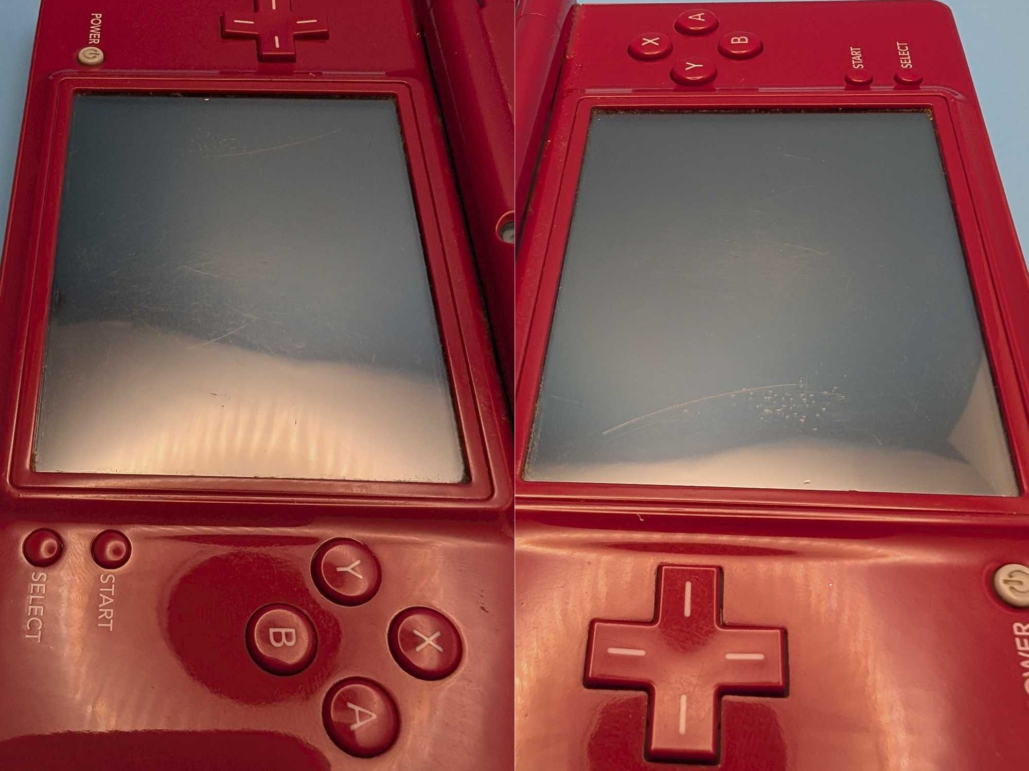 Nintendo DSi (Red, прошитая, с играми, новый АКБ)