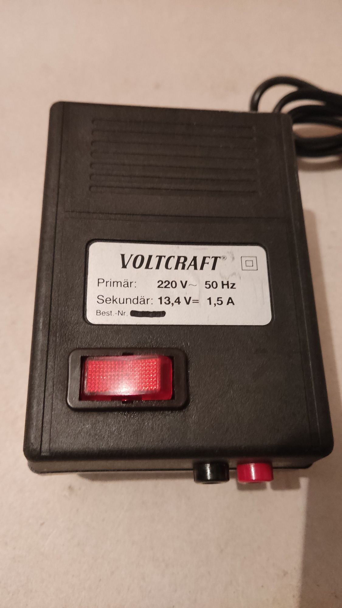 Alimentator voltcraft 13,4v sursă