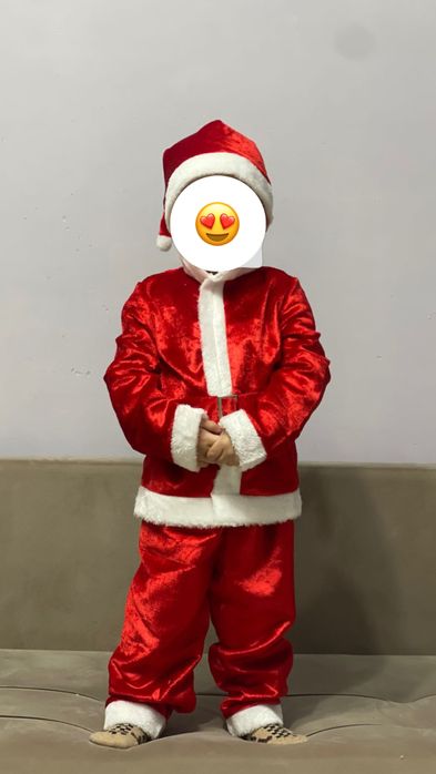 Костюм дед мороз на 2-3 годика аренда 3000 тыс