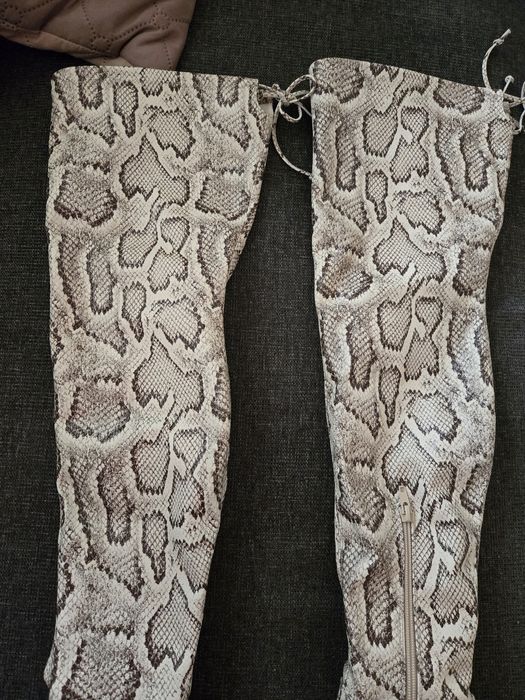 Ултра уникални змийски ботуши чизми #37