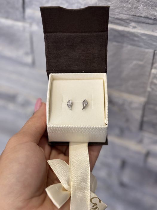 Сребърни обеци Ge oro