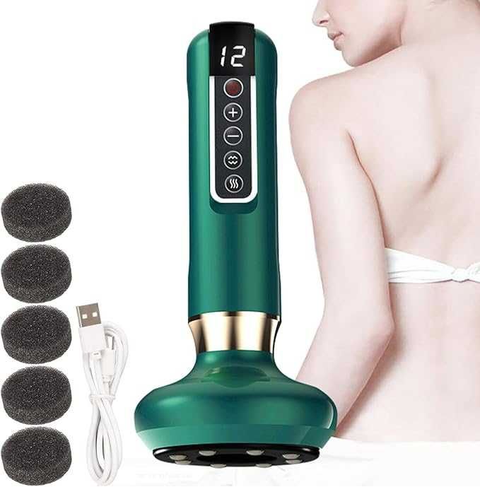 3 в 1 Вендузен масажор  с 12 нива на температура от Geruwam