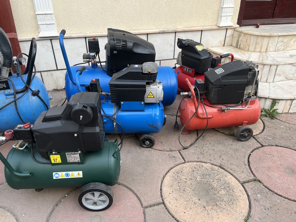 Vând compresoare 100l, 90l, 25l